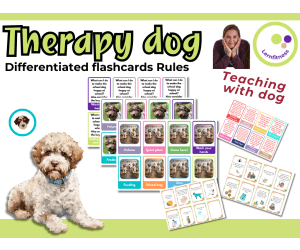 Therapy Dog Rule Flashcards – A Fun Way to Teach School Dog Rules