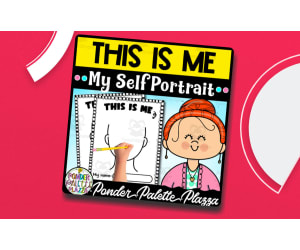 This Is Me: My Self Portrait - First Day of School Activity