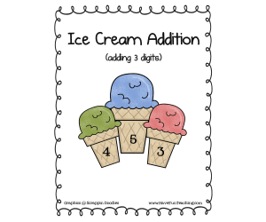 Three Addend Addition Activity