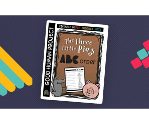 Three Little Pigs | ABC Order Activity