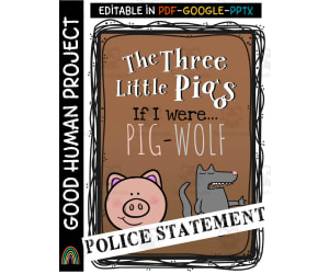 Three Little Pigs | Official Police Statement | If I Were... Writing