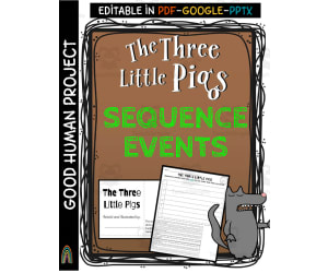 Three Little Pigs | Sequence Events Activity