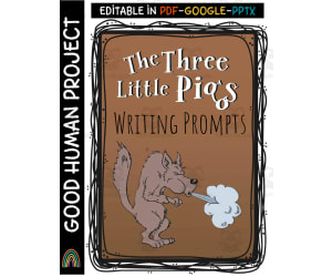 Three Little Pigs Writing Prompts