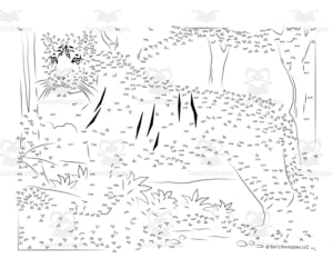 Tiger Extreme Connect the Dots / Dot-to-Dot PDF