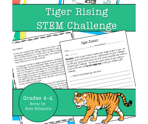 Tiger Rising STEM Experiment + STEM Project for Grades 4, 5, 6