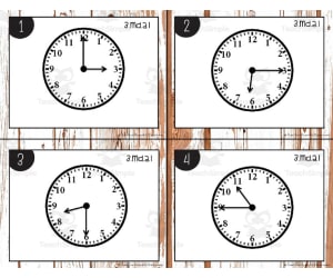 Time Elapsed Task Cards