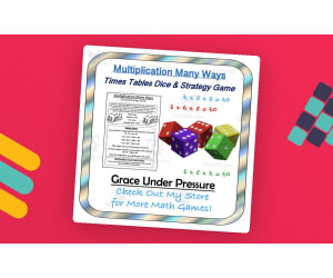 Times Tables Game: Multiplication Strategies & Commutative Property