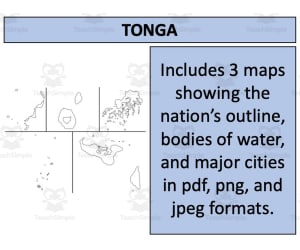 Tonga Map Resources