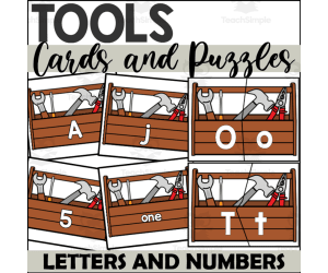 Tools Alphabet Puzzles