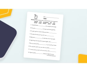 Tools Worksheet