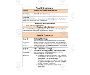 Toy Entrepreneur | A Simulation