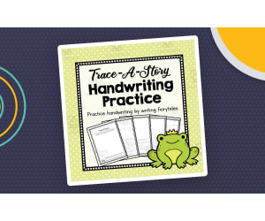Trace-A-Story Handwriting Practice