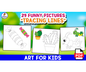 TRACING LINES - 29 Funny Pages