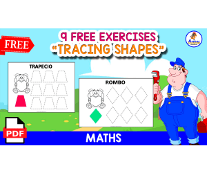 TRACING SHAPES | 9 SHAPES