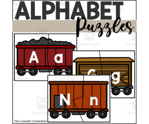 Train Alphabet Puzzles