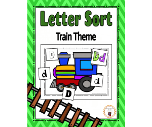 Train Letter Sort Activity