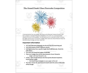 Trigonometry: Fireworks Inquiry Project