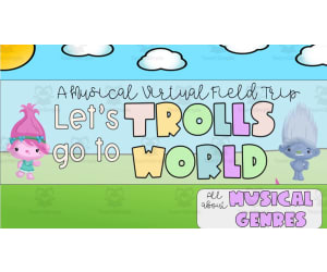 Trolls World Virtual Field Trip | All About Musical Genres