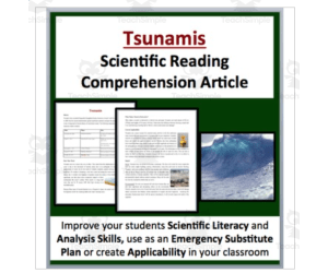 Tsunamis - A Science Reading Article - Grades 8 and above
