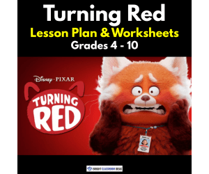 'Turning Red' Lesson Plan & Worksheets | Grades 4 - 10