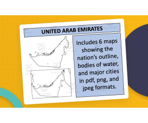 UAE Map Resources