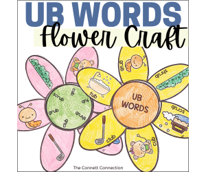 UB Word Family Flower Craft