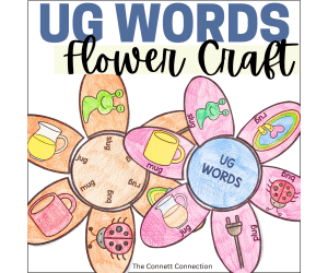 UG Word Family Flower Craft