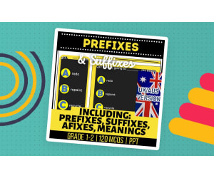 UK/Aus Spelling Prefixes and Suffixes Practice - Year 2-3 (PPT)