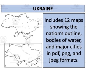 Ukraine Map Resources
