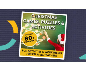 Ultimate Christmas Activity Bundle: ESL & ELL-Friendly Games, Puzzles, and Worksheets for Festive Fun & Learning