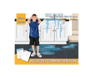 Close Reading Comprehension 'A Disaster Strikes' (4-8 years)