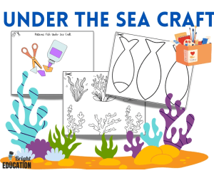 Under the Sea Craft End of Year Activity – Summer Coloring Sheets