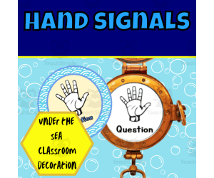 Under the sea hand signals pattern edition