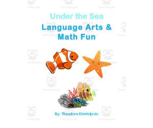 Under the Sea Language Arts and Math Fun Package (Includes 3 tests)