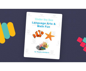 Under the Sea Language Arts and Math Fun Package (Includes 3 tests)