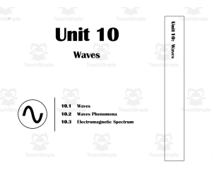 Unit 10 - Binder Divider, Test, and Recovery Quiz
