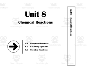 Unit 8 - Binder Divider, Test, and Recovery Quiz