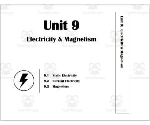 Unit 9 - Binder Divider, Test, and Recovery Quiz
