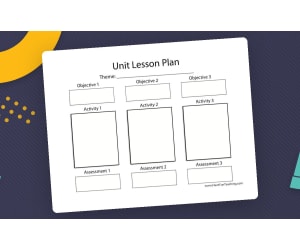 Unit Lesson Plan Template