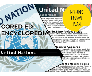 United Nations Reading Comprehension Passage - Cored Ed Encyclopedia