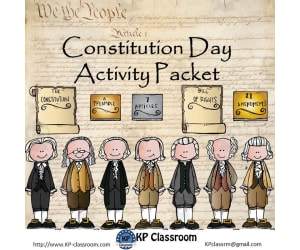 United States Constitution History and Literacy Activity Packet