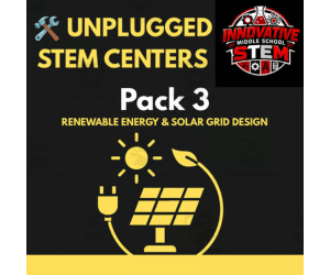 Unplugged STEM Stations Pack 3: Solar & Smart Grid (Grades 4–8)