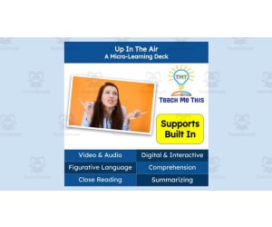 Up In the Air | Figurative Language Activity | Micro-Learning Deck