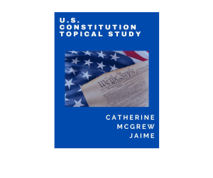 U.S. Constitution Topical Study - eBook