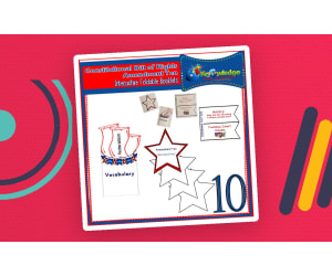 U.S. Constitutional Bill of Rights: Amendment Ten Interactive Foldable Booklets - EBOOK