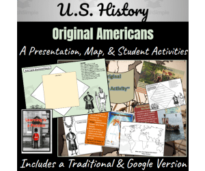 U.S. History: English Colonies & Original Americans