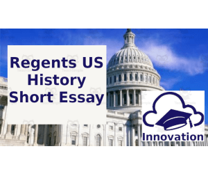 US History Regents Short Essay "Transformed by War" + Video Lessons