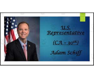 U.S. Representative Adam Schiff (CA - 30th) BIO PPT