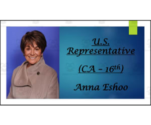 U.S. Representative Anna Eshoo (CA - 16th) BIO PPT