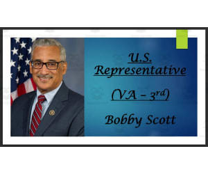 U.S. Representative Bobby Scott (VA - 3rd) BIO PPT